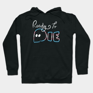 Ready To Die Emo Skull (Transgender Colors) Hoodie